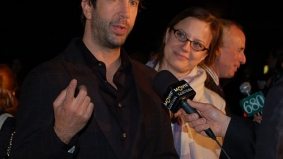 TIFF PHOTO GALLERY: David Schwimmer, Strombo and Ron McLean on the red carpet for the official TIFF opening night party