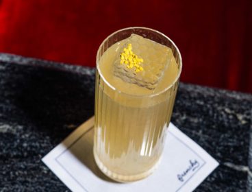 The Faux Pas, a vodka-based cocktail at Frenchy, a French restaurant in Toronto